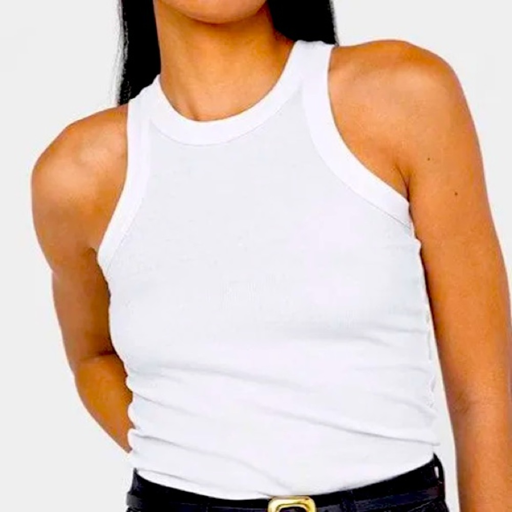 Easy Standard Rib Fitted Racer Tank